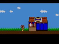 une photo d'Ã©cran de Alex Kidd - High Tech World sur Sega Master System